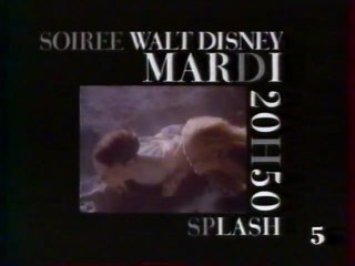 Bande Annonce Du Film Splash Septembre 1991 LA CINQ