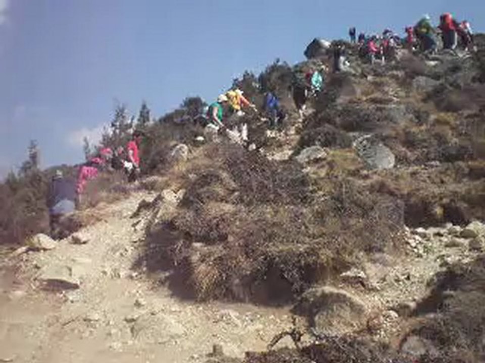 Everest base camp trek