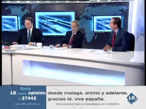 Tertulia económica con Carlos Cuesta y Francisco Cabrillo - 08/11/10