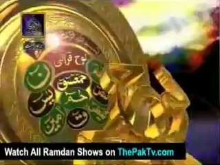 Faizan-e-Ramzan By Ary Digital - 27th July 2012 (Seher) Part 2