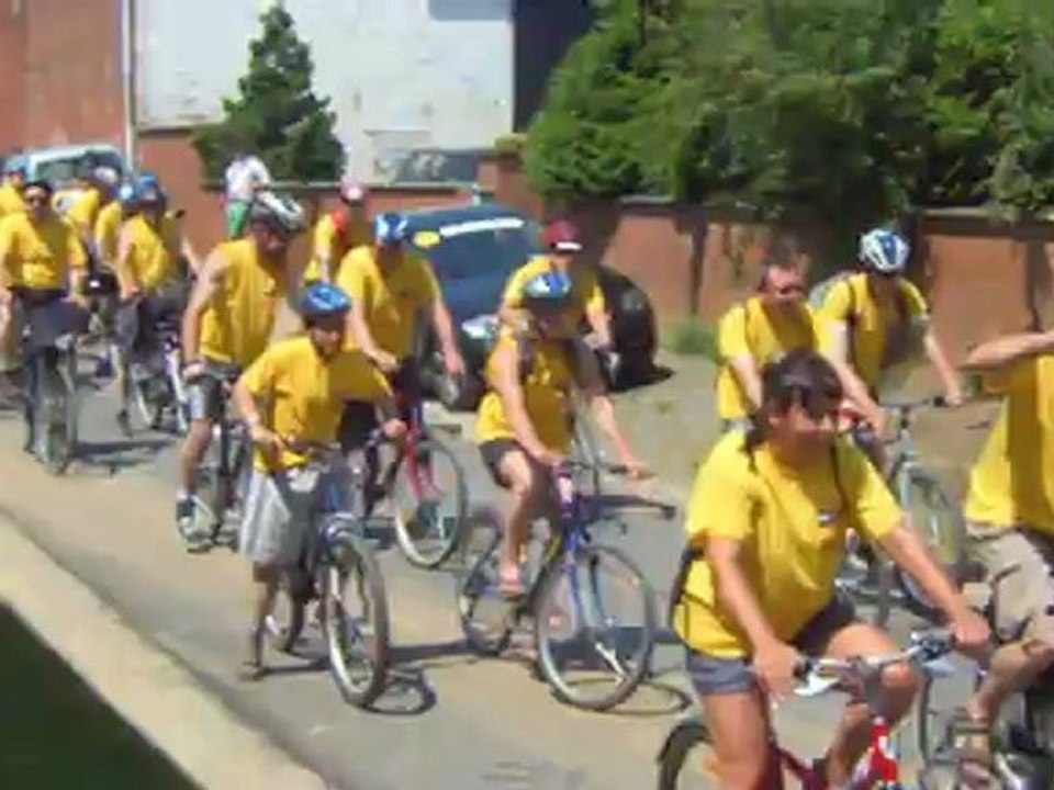 Randonnée à Perwez dans le cadre du Tour de la région wallonne - 25.07.2012