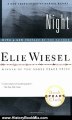 History Book Review: Night (Oprah's Book Club) by Elie Wiesel, Marion Wiesel