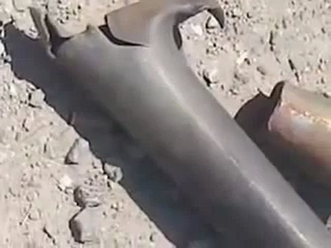 Syria فري برس درعا خربة غزالة بعض أنواع القذائف والصواريخ التي قصف بها البلدة الثلاثاء 24 7 2012 Daraa