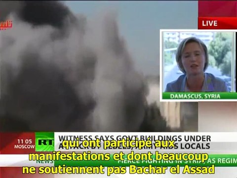 RT Situation à Alep, retour au calme à Damas S/T