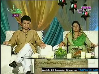 Ramzan Pakistan By PTV Home (Aftar) - 27th July 2012 - Part 3/3