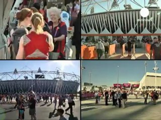 Londres dans l'attente de la cérémonie d'ouverture des...