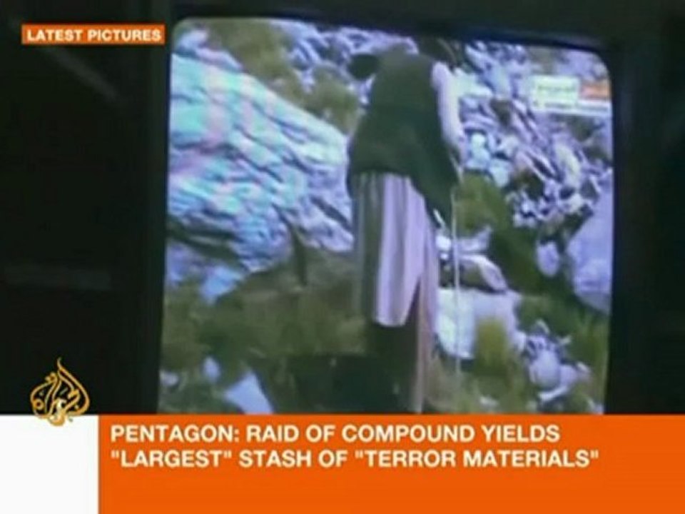 Pentagon releases new Osama bin Laden footage