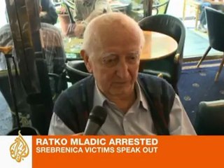 Srebrenica victims react to Mladic capture