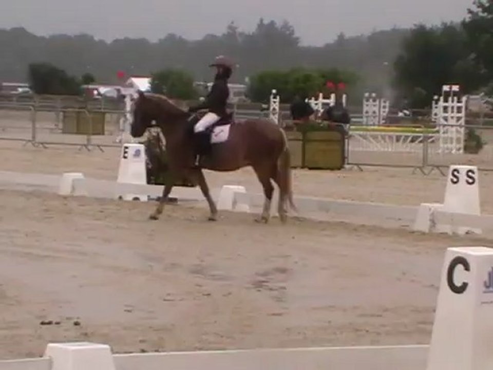 Reprise de dressage de Laurène et Nooz Lamotte 2012