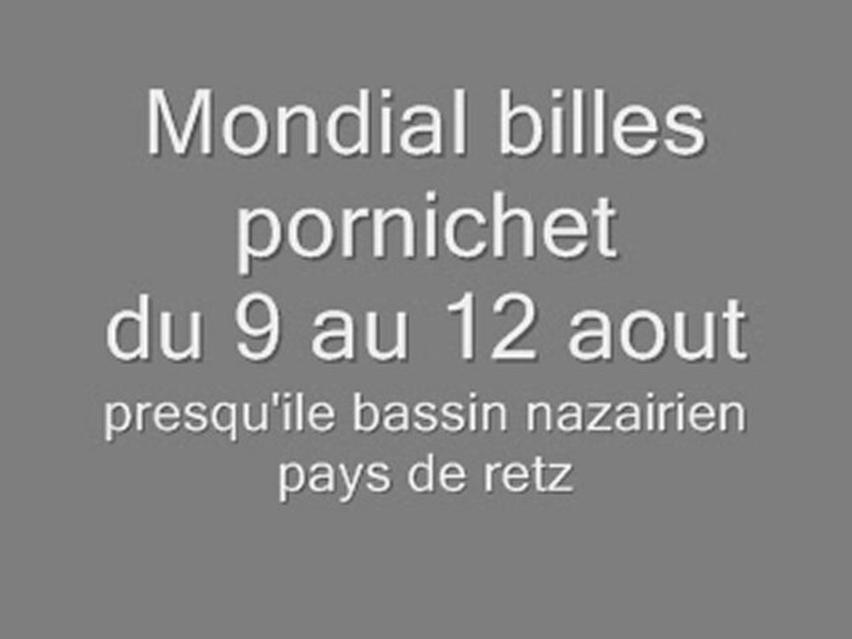 mondial billes