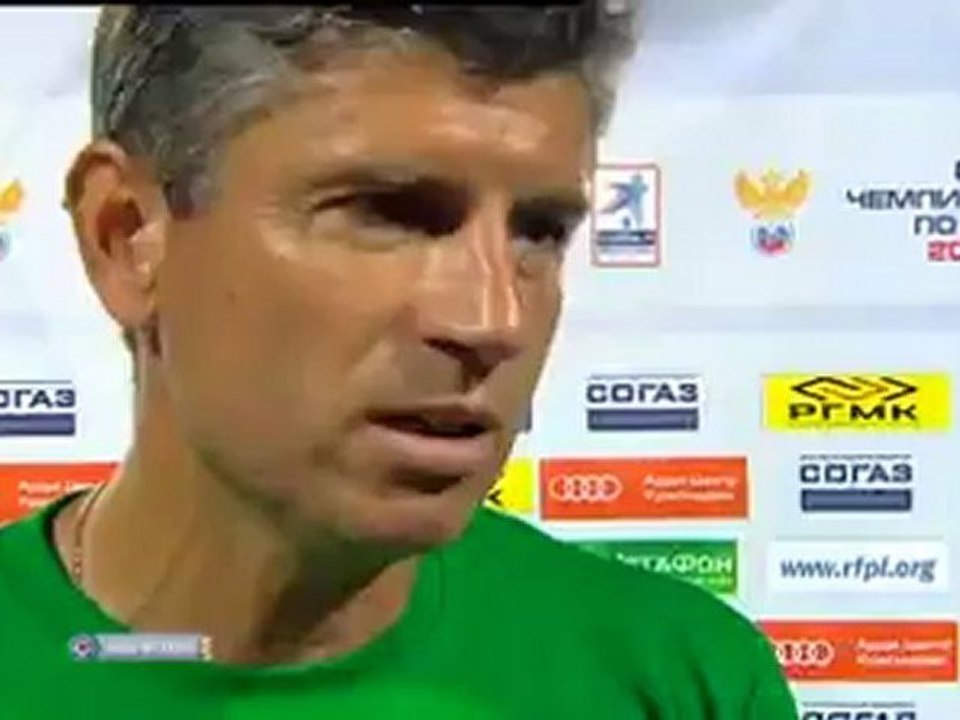 Послематчевое интервью Караса после матча Кубань-Мордовия