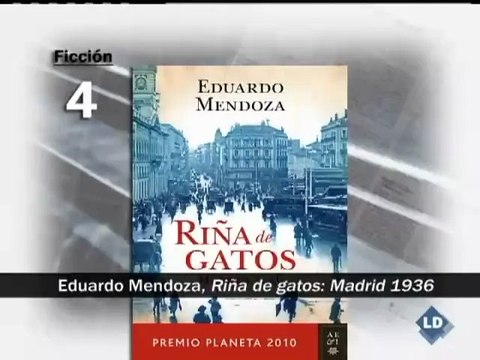Libros más vendidos: La caída de los gigantes - 13/01/11