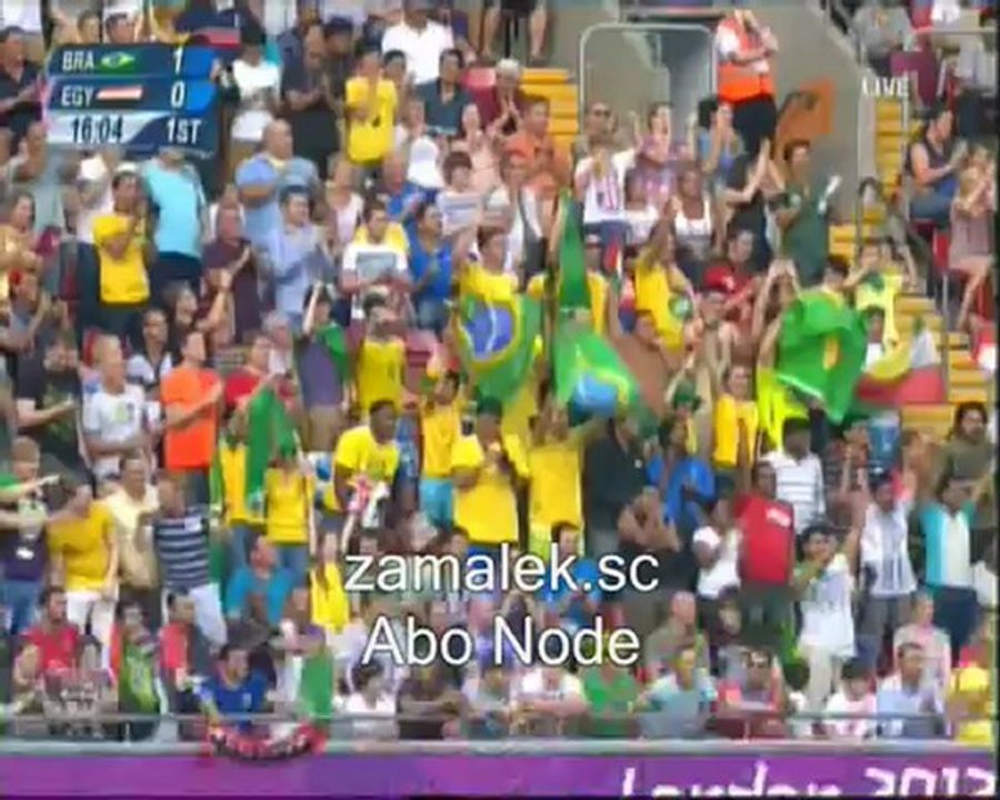 هدف البرازيل الاول فى مصر