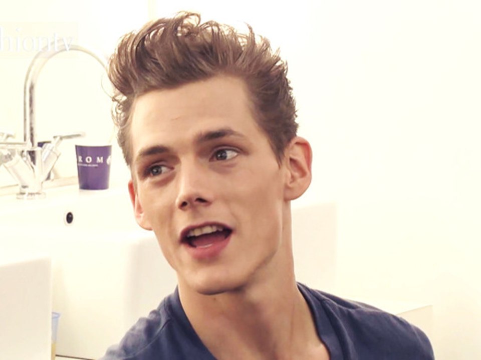 Roberto Cavalli Men Spring 2013 Backstage, Milan | FashionTV