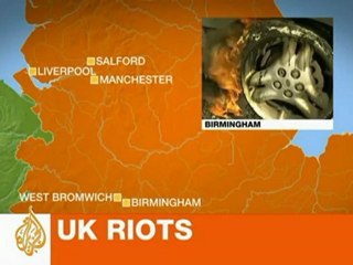 UK riots - flashpoints