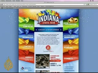 Stage collapses in Indiana killing four