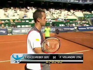 Niente finale per Volandri, vince Kohlschreiber