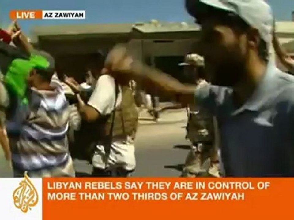 Libyan rebels make western gains