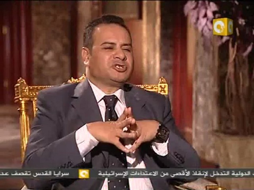 مانشيت : الكاتب الصحفي علي هاشم