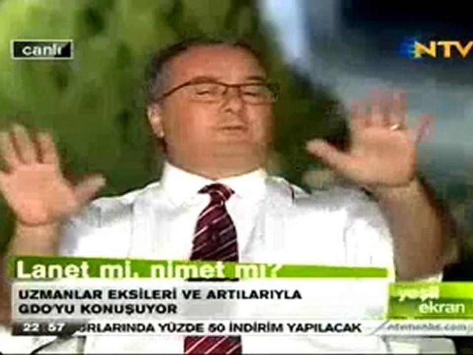 NTV ekranında hararetli GDO ve Tohum tartışması!