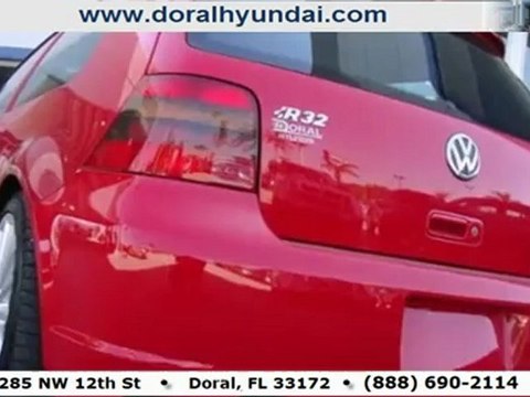 2004 Volkswagen R32 Leather Florida @ Doral Hyundai