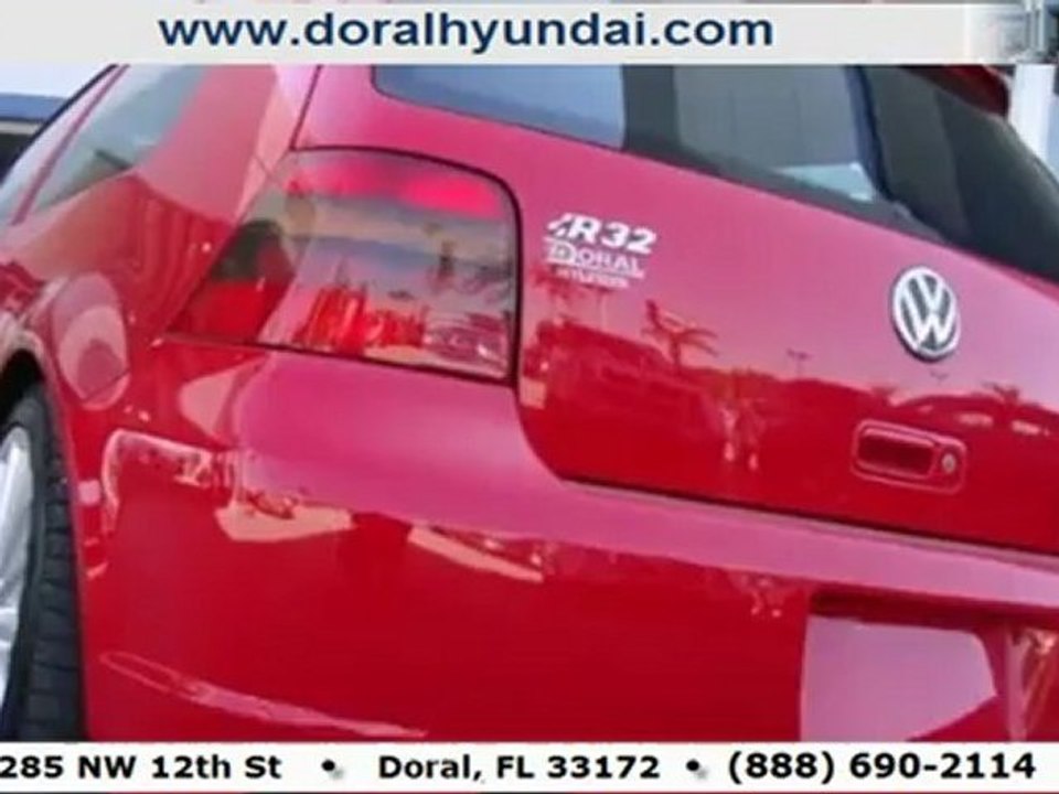 2004 Volkswagen R32 Leather Florida @ Doral Hyundai