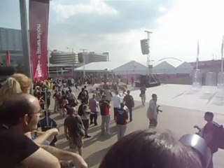 Η τελετή υποδοχής της αποστολής της Κύπρου στο Ολυμπιακό Χωριό