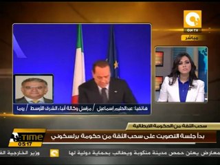 برلسكوني ينفي عزمه الاستقالة من منصبه
