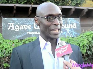 Lance Reddick at the 38th Annual Saturn Awards Red Carpet