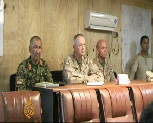 Afghan army prepares to take over country security