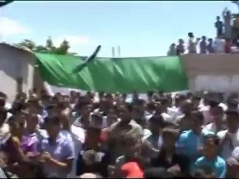 Syria فري برس إدلب معرشورين جمعة إنتفاضة العاصمتين 27 7 2012 Idlib