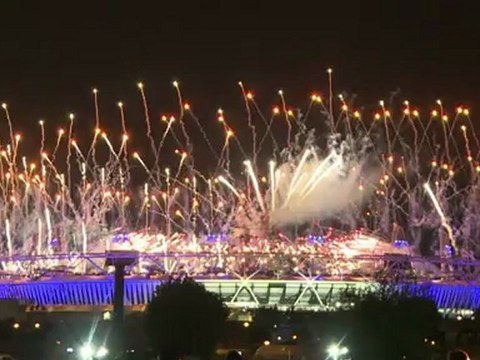 Londres iluminada pelas Olimpíadas