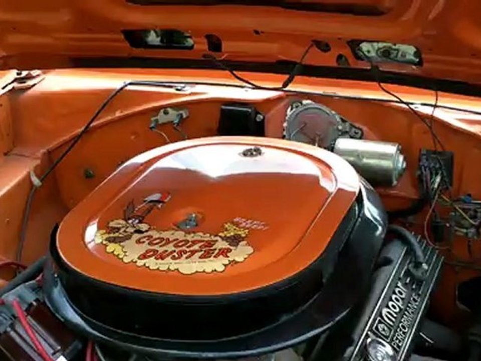 1970 Road Runner - Orange Road Runner from 1970. Nice classic car!