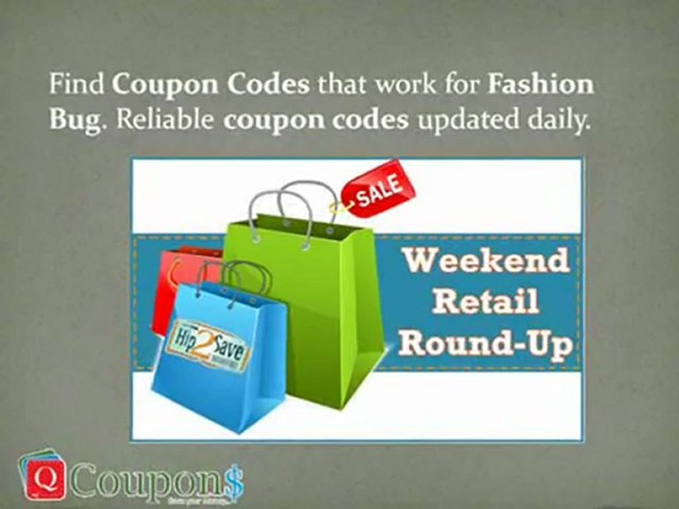 Fashion Bug Coupon Code