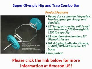 BEST BUY Super Olympic Hip and Trap Combo Bar