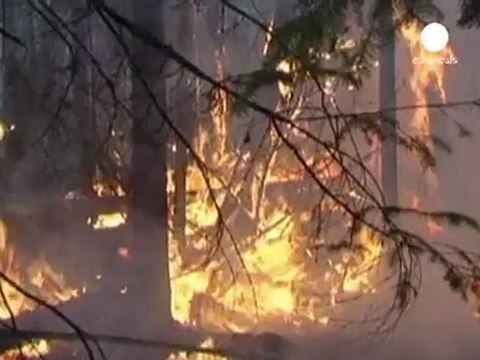 Fires continue to rip through Siberia