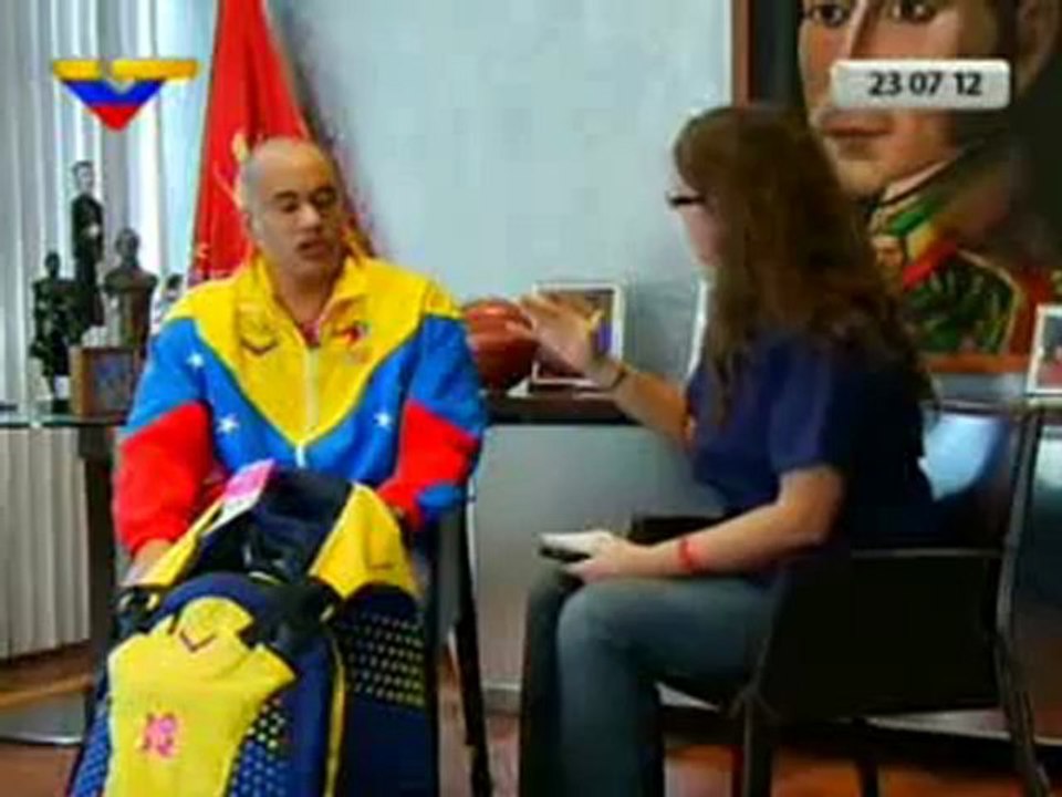 (VÍDEO) Contragolpe Ministro del Deporte Héctor Rodríguez  (1/2)  26.07.2012