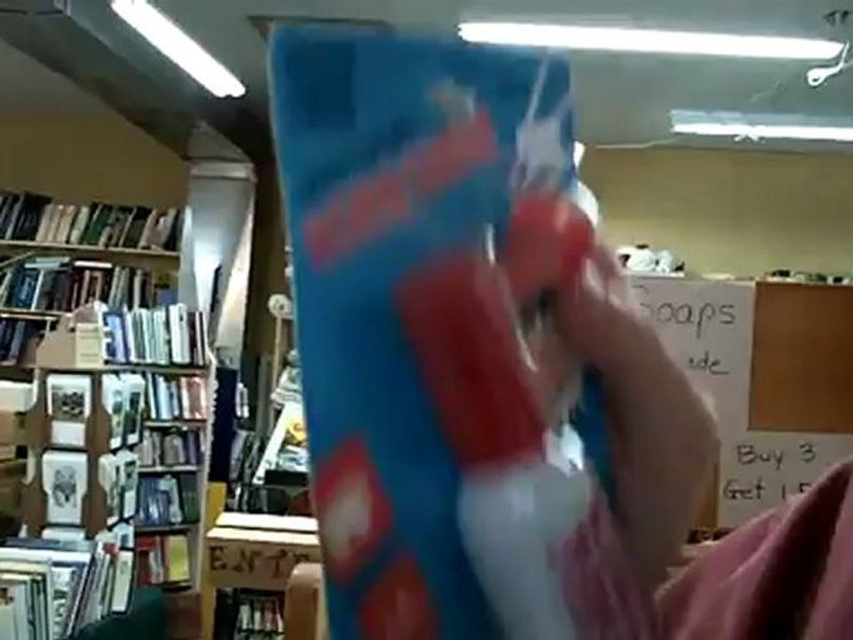 Doing Some Christmas Shopping - Terrance shows off what he bought from Our Place, a really cool book store and coffee shop. Cosby, Tennessee. Travel. Small Business.