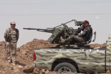 AA ekibi Irak-Suriye sınırında