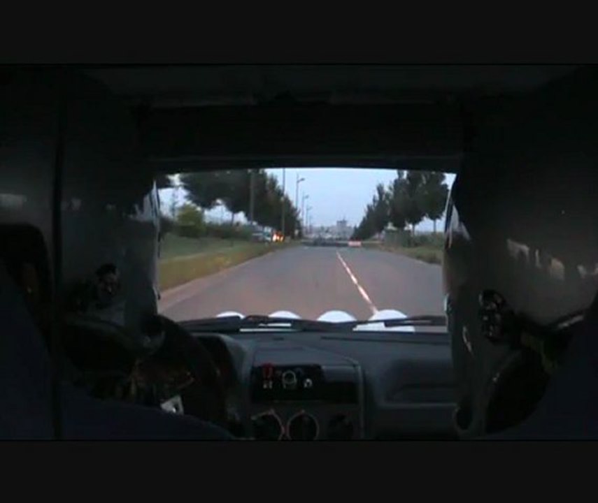 ES 1 RALLYE DES ROUTES PICARDES 2012 PROLOGUE