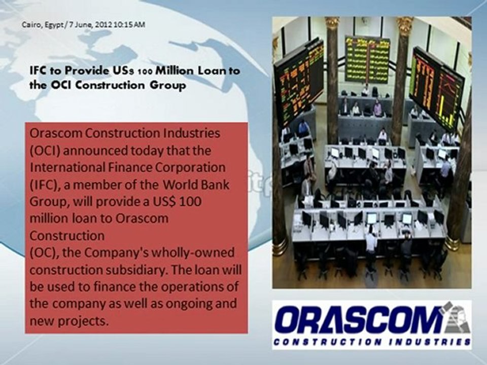 OCI Private Clients: IFC to Provide US$ 100M Loan to OCI