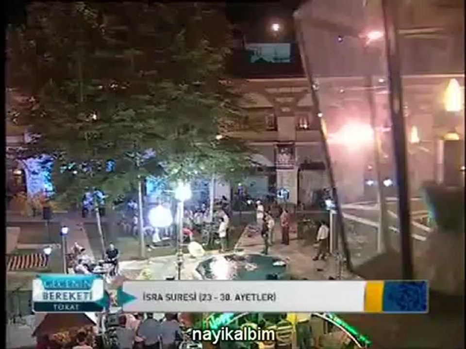 1 İsra süresi TOKAT Gecenin bereketi 2012 STV