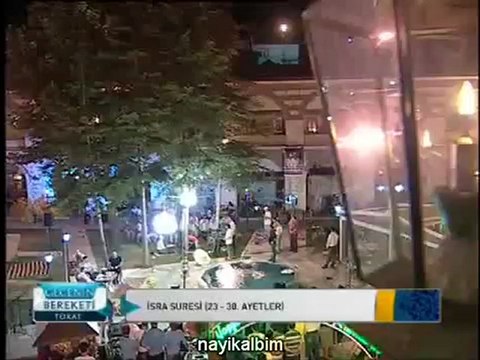 1 İsra süresi TOKAT Gecenin bereketi 2012 STV