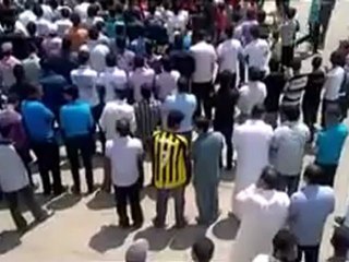 Syria فري برس درعا المليحة الغربية مظاهرة جمعة انتفاضة العاصمتين 27 7 2012 Daraa