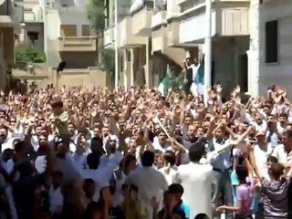 Download Video: Syria فري برس حماة المحتلة كوفي عنان~يلعن روحك~مظاهرة طريق حلب القديم 27 7 2012 Hama