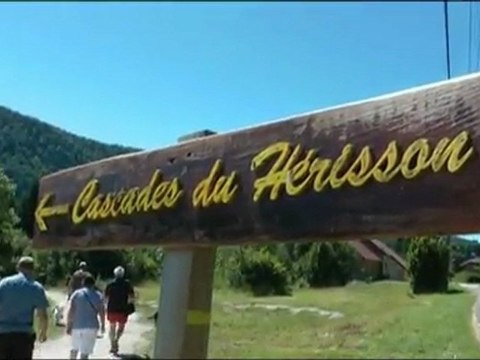 La Cascade du Hérisson Hiver été 2012