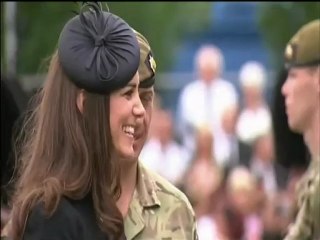 Kate Middleton con Guillermo en un acto oficial