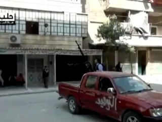 Syrian forces step up air assault on Aleppo