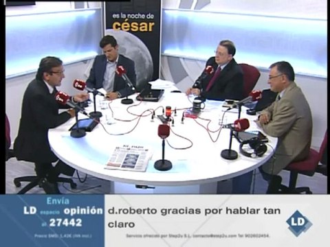 Tertulia política de Cesar Vidal. Repunte de la crisis en España - 05/09/11