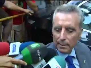 Ortega Cano dice que sólo se mojó los labios con cava y que tuvo "un vahído"